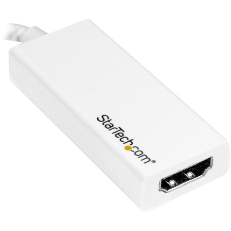 StarTech.com - USB-C to HDMI Adapter - 4K 30Hz - White - USB Type-C to HDMI Adapter - USB 3.1 - Thunderbolt 3 Compatible — CDP2HDW