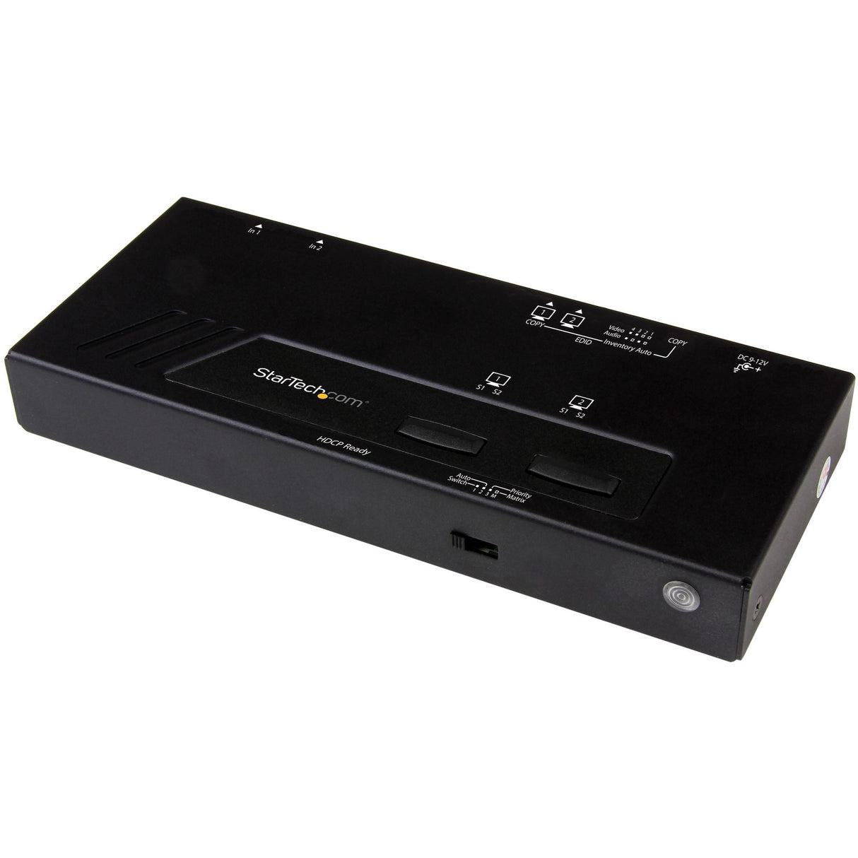 StarTech.com 2x2 HDMI Matrix Switch - 4K with Fast Switching, Auto-Sensing and Serial Control — VS222HD4K