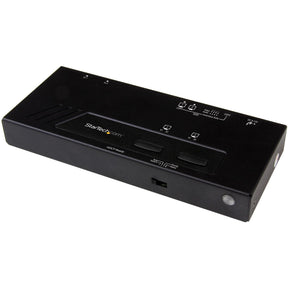StarTech.com 2x2 HDMI Matrix Switch - 4K with Fast Switching, Auto-Sensing and Serial Control — VS222HD4K