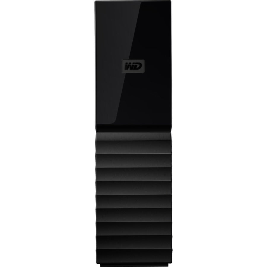 WD My Book 6TB USB 3.0 desktop hard drive with password protection and auto backup software — WDBBGB0060HBK-NESN