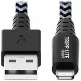 Eaton Tripp Lite Series Heavy-Duty USB-A to Lightning Sync/Charge Cable, MFi Certified - M/M, USB 2.0, 3 ft. (0.91 m) — M100-003-HD