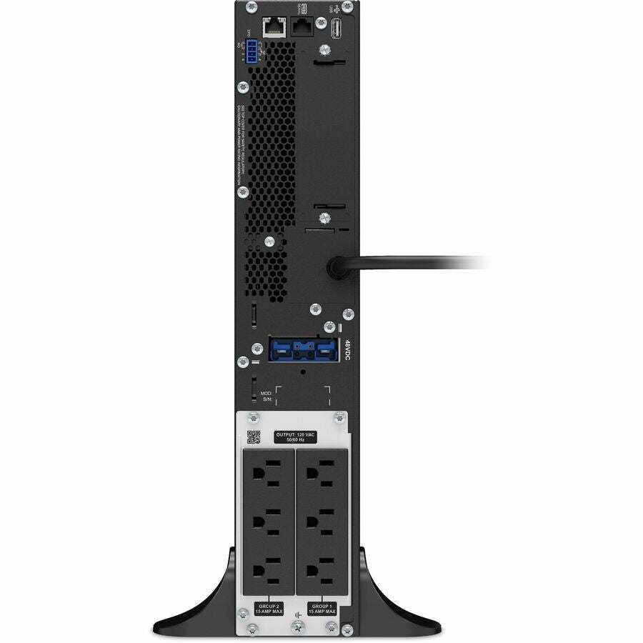 APC Smart-UPS On-Line, 1000VA, Tower, 120V, 6x 5-15R NEMA outlets, SmartSlot, Extended runtime, W/O rail kit — SRT1000XLA