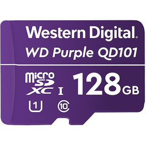 WD Purple 128 GB Class 10/UHS-I (U1) microSDXC — WDD128G1P0C-85AEL0