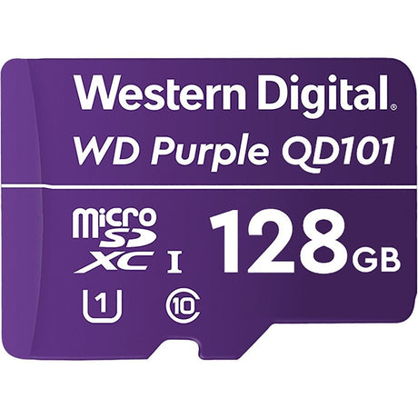 WD Purple 128 GB Class 10/UHS-I (U1) microSDXC — WDD128G1P0C-85AEL0