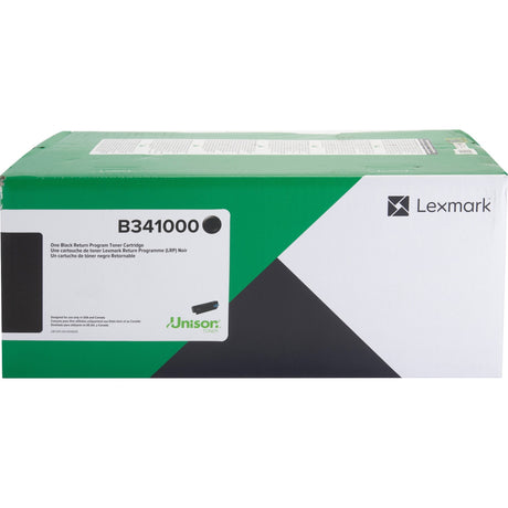 Lexmark Unison Original Standard Yield Laser Toner Cartridge - Black - 1 Each — B341000