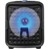 IQ Sound IQ-6608DJBT Portable Bluetooth Speaker System - 15 W RMS - Black — IQ-6608DJBTBLK