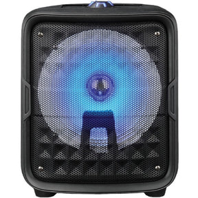 IQ Sound IQ-6608DJBT Portable Bluetooth Speaker System - 15 W RMS - Black — IQ-6608DJBTBLK