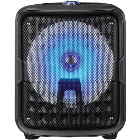IQ Sound IQ-6608DJBT Portable Bluetooth Speaker System - 15 W RMS - Black — IQ-6608DJBTBLK