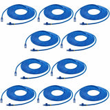 StarTech.com 15 ft. CAT6 Ethernet Cable - 10 Pack - ETL Verified - Blue CAT6 Patch Cord - Snagless RJ45 Connectors - 24 AWG - UTP — N6PATCH15BL10PK