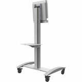 Peerless-AV&reg; Rear Metal Shelf for SR560-FLIP Mobile Cart with Rotational Interface — ACC-MSF-W