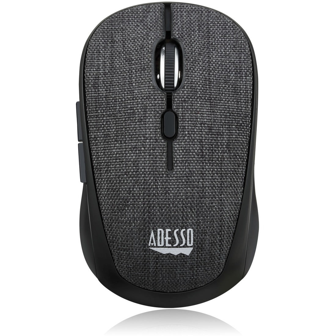 Adesso iMouse S80B - Wireless Fabric Optical Mini Mouse (Black) — iMouseS80B