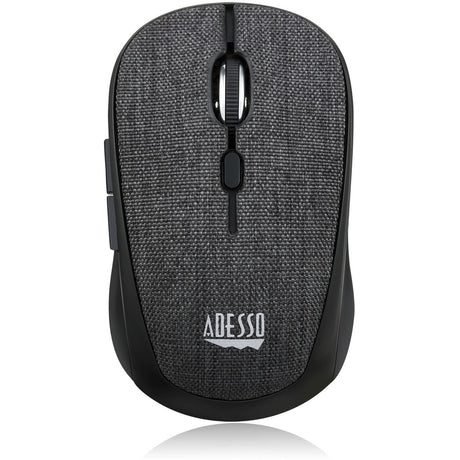 Adesso iMouse S80B - Wireless Fabric Optical Mini Mouse (Black) — iMouseS80B