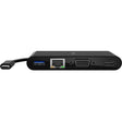 Belkin USB-C Multiport Adapter, USB-C to HDMI - USB A 3.0 - VGA - Ethernet, up 4k Resolution — AVC005BK-BL