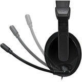 Adesso Xtream H5U - USB Stereo Headset with Microphone - Noise Cancelling - Wired- Lightweight — Xtream H5U