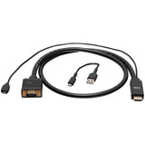 C2G 6ft HDMI to VGA Active Video Adapter Cable - USB Power - M/M — C2G41472