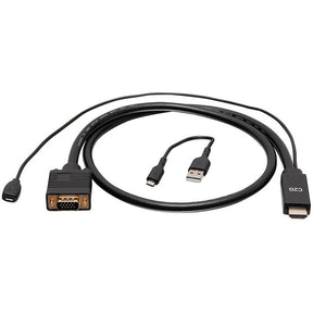 C2G 6ft HDMI to VGA Active Video Adapter Cable - USB Power - M/M — C2G41472