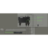 Belkin 2-Port Dual Head Modular Secure KVM Switch Base Unit, PP4.0 W/ Remote — F1DN202MOD-BA-4
