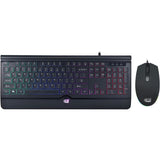 Adesso EasyTouch 137CB Illuminated Gaming Keyboard & Mouse Combo — AKB-137CB