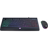 Adesso EasyTouch 137CB Illuminated Gaming Keyboard & Mouse Combo — AKB-137CB