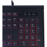 Adesso EasyTouch 137CB Illuminated Gaming Keyboard & Mouse Combo — AKB-137CB