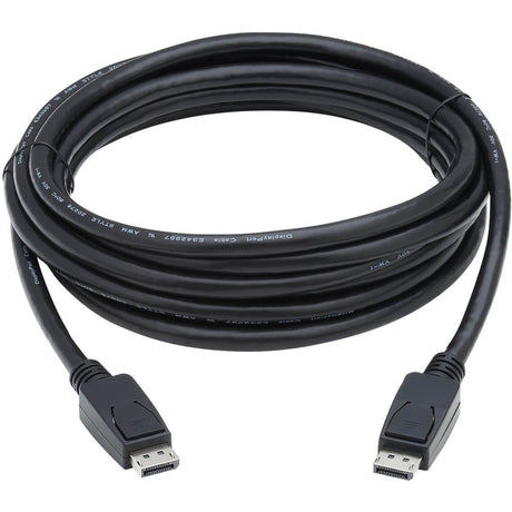 Eaton Tripp Lite Series DisplayPort 1.4 Cable with Latching Connectors, 8K (M/M), Black, 15 ft. (4.57m) — P580-015-V4