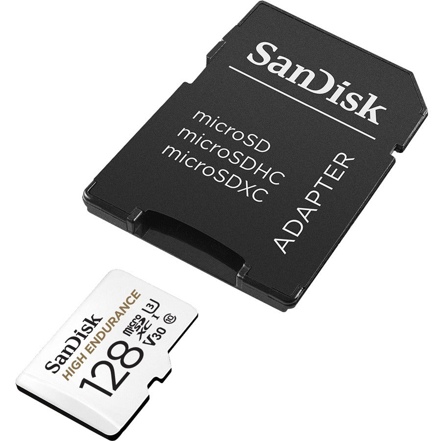 SanDisk High Endurance 128 GB Class 10/UHS-I (U3) microSDXC — SDSQQNR-128G-AN6IA