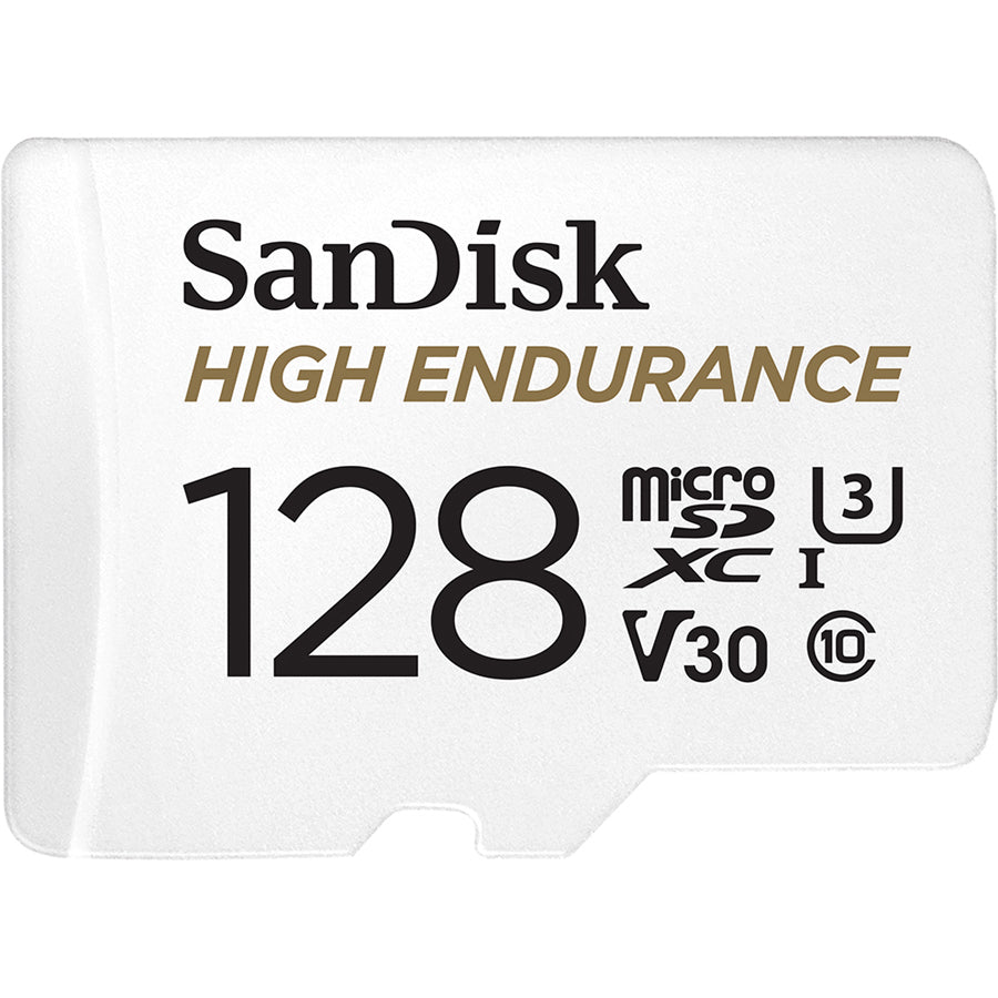 SanDisk High Endurance 128 GB Class 10/UHS-I (U3) microSDXC — SDSQQNR-128G-AN6IA