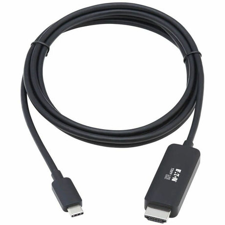 Eaton Tripp Lite Series USB-C to HDMI Adapter Cable (M/M), 4K, 4:4:4, Thunderbolt 3 Compatible, Black, 6 ft. (1.8 m) — U444-006-HBE