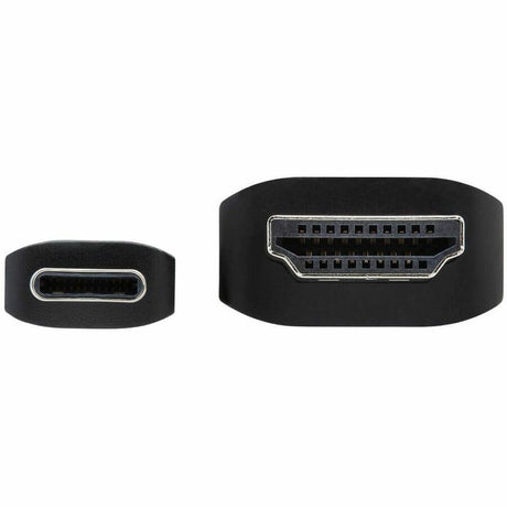 Eaton Tripp Lite Series USB-C to HDMI Adapter Cable (M/M), 4K, 4:4:4, Thunderbolt 3 Compatible, Black, 6 ft. (1.8 m) — U444-006-HBE