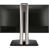 ViewSonic VP2468a 24-Inch IPS 1080p Monitor with Advanced Ergonomics, 100% sRGB Rec 709, 14-bit 3D LUT, Eye Care, 65W USB C, RJ45, HDMI, DP Daisy Chain for Home and Office — VP2468A