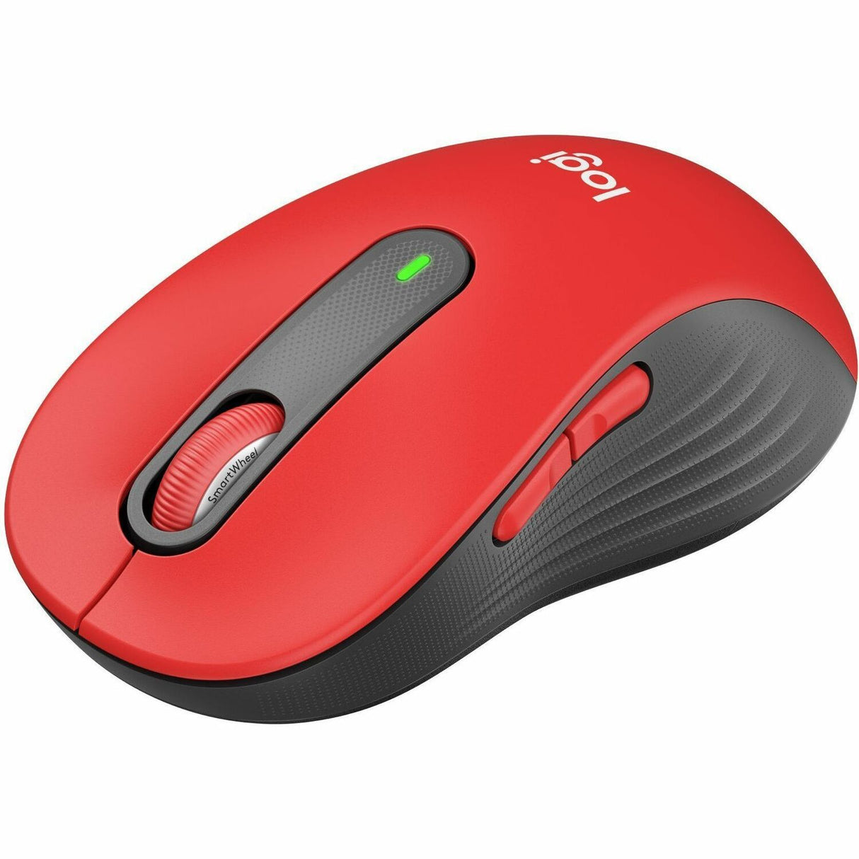Logitech Signature M650 L Full Size Wireless Mouse - For Large Sized Hands, 2-Year Battery, Silent Clicks, Bluetooth, Red — 910-006358