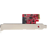 StarTech.com SATA PCIe Card, 2 Port PCIe SATA Expansion Card, 6Gbps SATA, PCI Express to SATA Adapter, SATA RAID, PCIe to SATA Converter — 2P6GR-PCIE-SATA-CARD