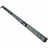 Eaton 12.6kW 200-240V 3-Phase IsoBreaker Managed PDU - Gigabit, 36 Outlets, IEC-309 60A Blue (3P+E) Input, LCD, 10 ft. (3 m) Cord, 0U, 70 in. (1.8 m) Height, TAA — PDU3EVSR1G60