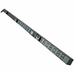 Eaton 12.6kW 200-240V 3-Phase IsoBreaker Managed PDU - Gigabit, 36 Outlets, IEC-309 60A Blue (3P+E) Input, LCD, 10 ft. (3 m) Cord, 0U, 70 in. (1.8 m) Height, TAA — PDU3EVSR1G60