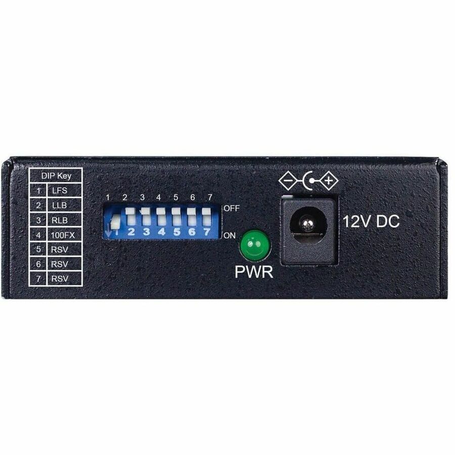 Eaton Tripp Lite Series Hardened Gigabit Fiber to Ethernet Media Converter, 10/100/1000 Mbps, RJ45/SFP, -10&deg; to 60&deg;C, TAA — N785-H01-SFP