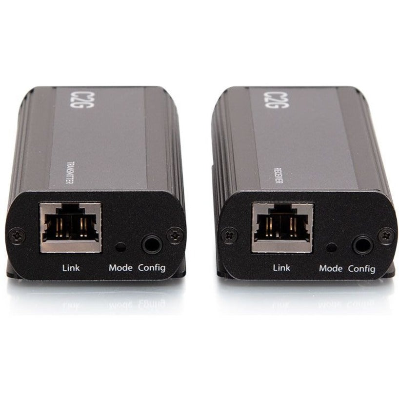 C2G 1-Port USB C Extender - Transmitter to Receiver Kit - USB 3.2 Gen 1 (5GBPS) - USB-C to RJ-45 — C2G54278
