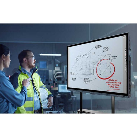 ViewSonic ViewBoard IFP7562 - 4K UHD Interactive Display with Integrated Software, 65W USB C, RJ45 - 350 cd/m2 - 75" — IFP7562