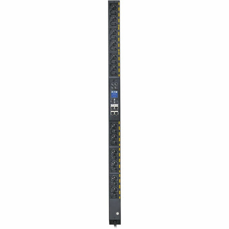 Eaton Single-Phase Managed Rack PDU G4, 100-240V, 24 Outlets, 16A, 3.8kW, C20/L6-20 Input, 10 ft. Cord, 0U Vertical — EVMAL620A