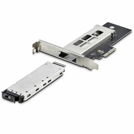StarTech.com M.2 NVMe SSD to PCIe x4 Removable Mobile Rack for PCI Express Expansion Slot, Tool-less Installation, PCIe Hot-Swap Drive Bay — M2-REMOVABLE-PCIE-N1
