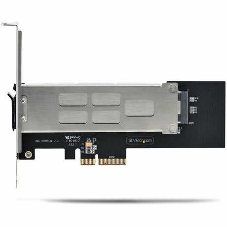 StarTech.com M.2 NVMe SSD to PCIe x4 Removable Mobile Rack for PCI Express Expansion Slot, Tool-less Installation, PCIe Hot-Swap Drive Bay — M2-REMOVABLE-PCIE-N1