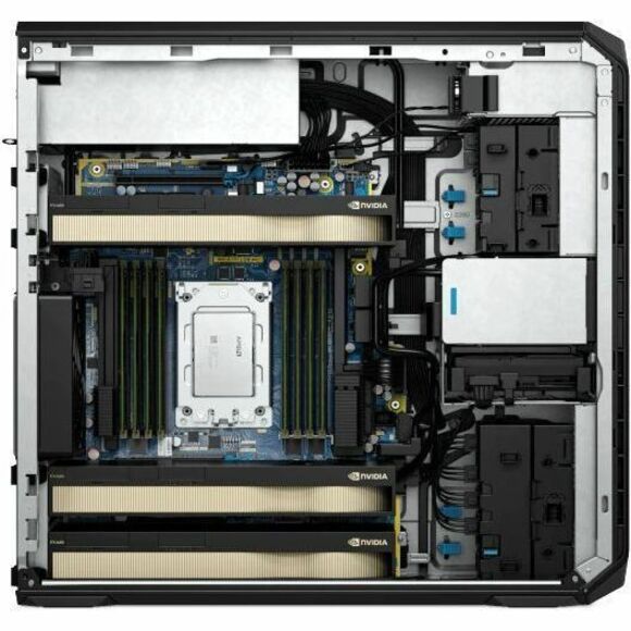 HP Z6 G5 A Workstation - 1 Ryzen Threadripper PRO 7955WX - 16 GB - 512 GB SSD - Tower - Black - Smart Buy — 9J2K5UT#ABA