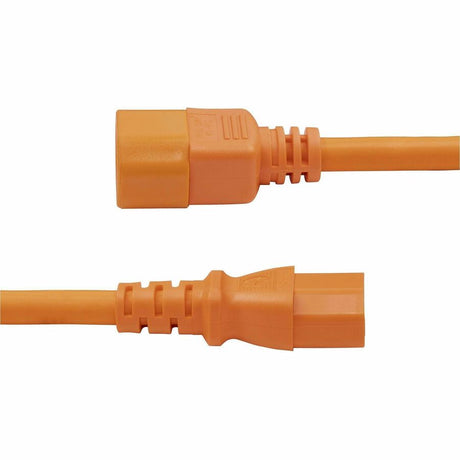 StarTech.com 6ft (1.8m) Heavy Duty PDU Power Cord, IEC 60320 C14 to C15, 15A 250V, 14AWG, Orange Power Cable, UL Listed — 8915-460Q-POWER-CORD