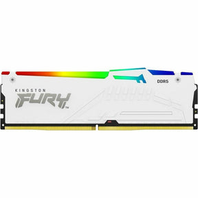 Kingston 128GB (4x32GB) DDR5 5600MT/s CL40 FURY Beast White RGB XMP — KF556C40BWAK4-128