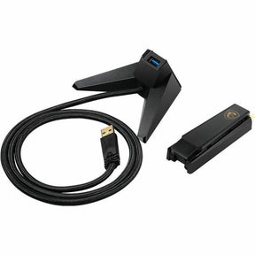 MSI AXE5400 IEEE 802.11 a/b/g/n/ac/ax Tri Band Wi-Fi Adapter for Computer, Notebook — AXE5400WIFIUSB