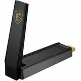 MSI AXE5400 IEEE 802.11 a/b/g/n/ac/ax Tri Band Wi-Fi Adapter for Computer, Notebook — AXE5400WIFIUSB