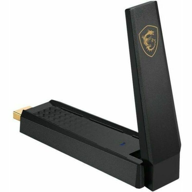 MSI AXE5400 IEEE 802.11 a/b/g/n/ac/ax Tri Band Wi-Fi Adapter for Computer, Notebook — AXE5400WIFIUSB