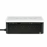 APC Back-UPS, 500VA/300W, Floor/Wall Mount, 120V, 6x NEMA 5-15R outlets, USB Type A + C Ports, Battery is not user replaceable — BE500G3
