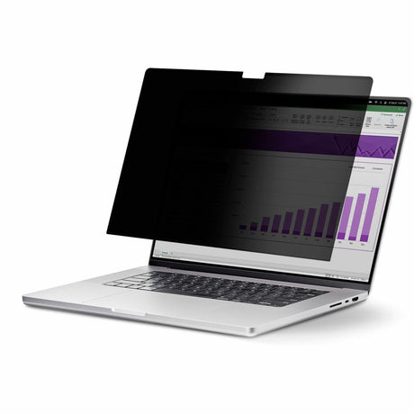 StarTech.com 15-inch MacBook Air 2023/2024 Laptop Privacy Screen, Removable and Reversible Anti-Glare Blue Light Filter, Magnetic — 15MAM-PRIVACY-SCREEN