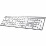 Adesso EasyTouch 730UW USB-C Multi OS Scissor Switch Keyboard With CoPilot AI Hotkey And USB-C, USB-A, 3.5mm Aux Ports — AKB-730UW