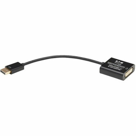 Eaton Tripp Lite Series DisplayPort to DVI Active Adapter Video Converter, DP ver 1.2, (M/F), 6-in. (15.24 cm) — P134-06N-DVI-V2
